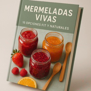 Recetario "Mermeladas Vivas": 15 Opciones Fit y Naturales