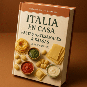 "Italia en Casa": Pastas Artesanales & Salsas (100% Sin Gluten).